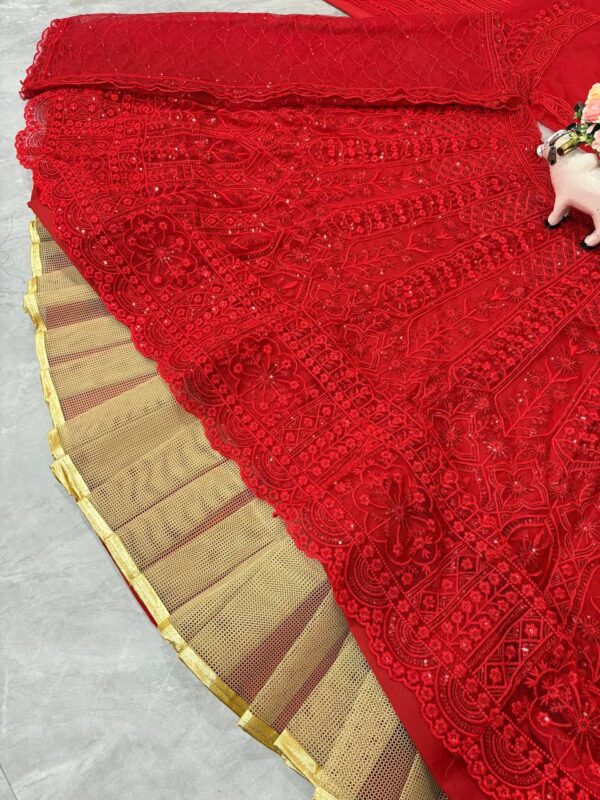 Premium Soft Net Lehenga Choli - Image 3