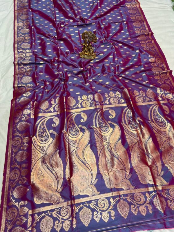 Rajwadi Takshshila Paithani Saree - Image 7