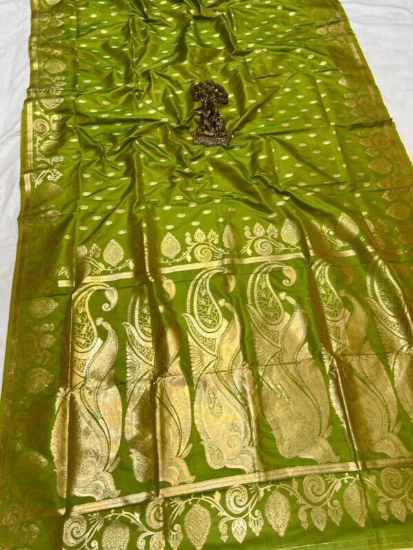 Rajwadi Takshshila Paithani Saree - Image 8