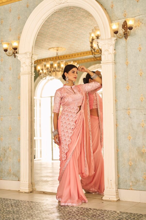 Premium Ready-to-Wear Drape Saree - Image 2